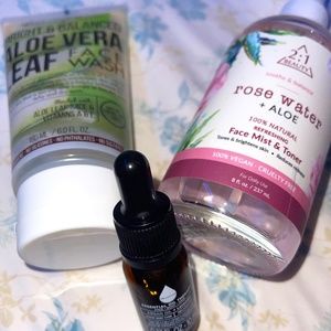 bundle of skincare products